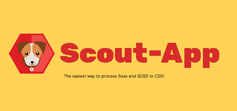 Scout-AppでSass(scssファイル )のコンパイルする