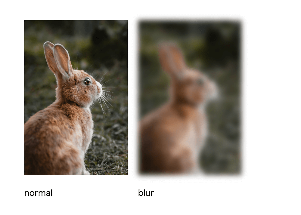 CSSフィルターと効果まとめ filter: blur()を使ったぼかし効果