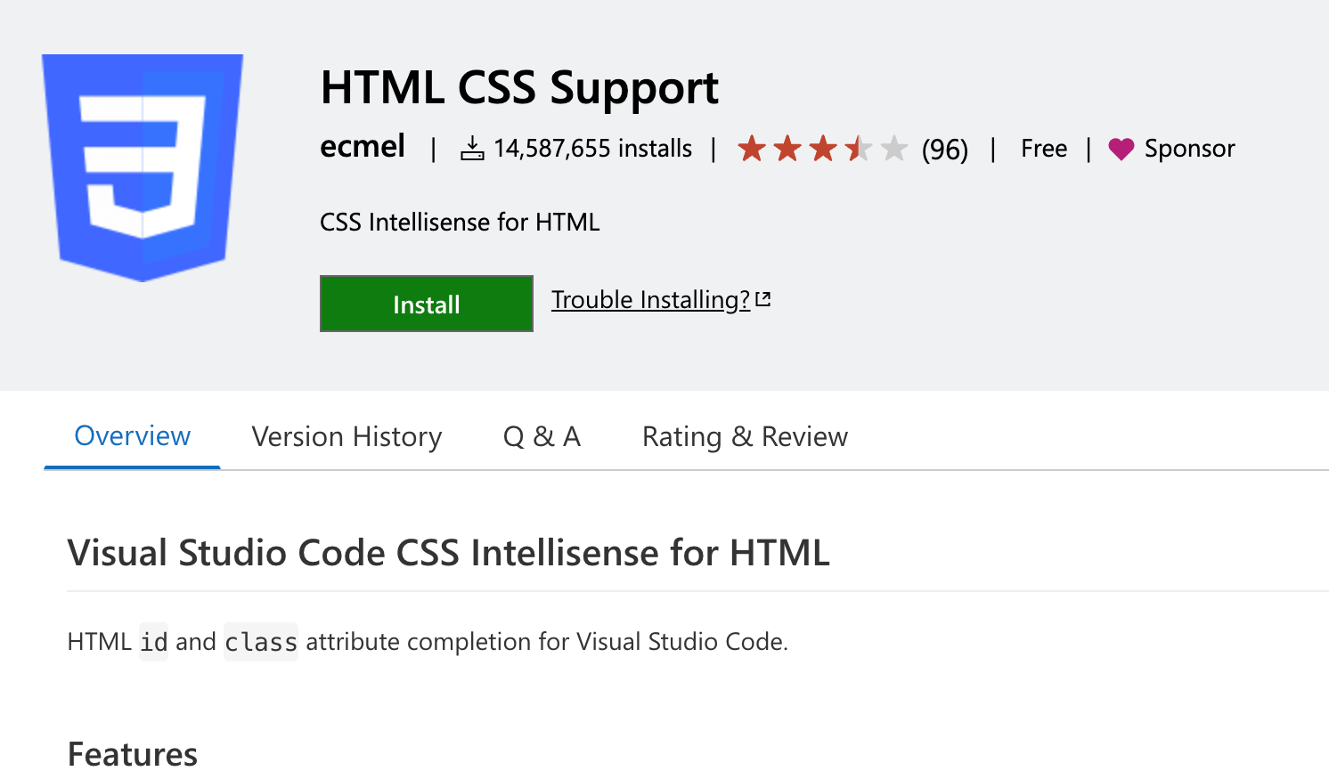 VSCodeのコーディング効率化できる拡張機能 HTML CSS Support
