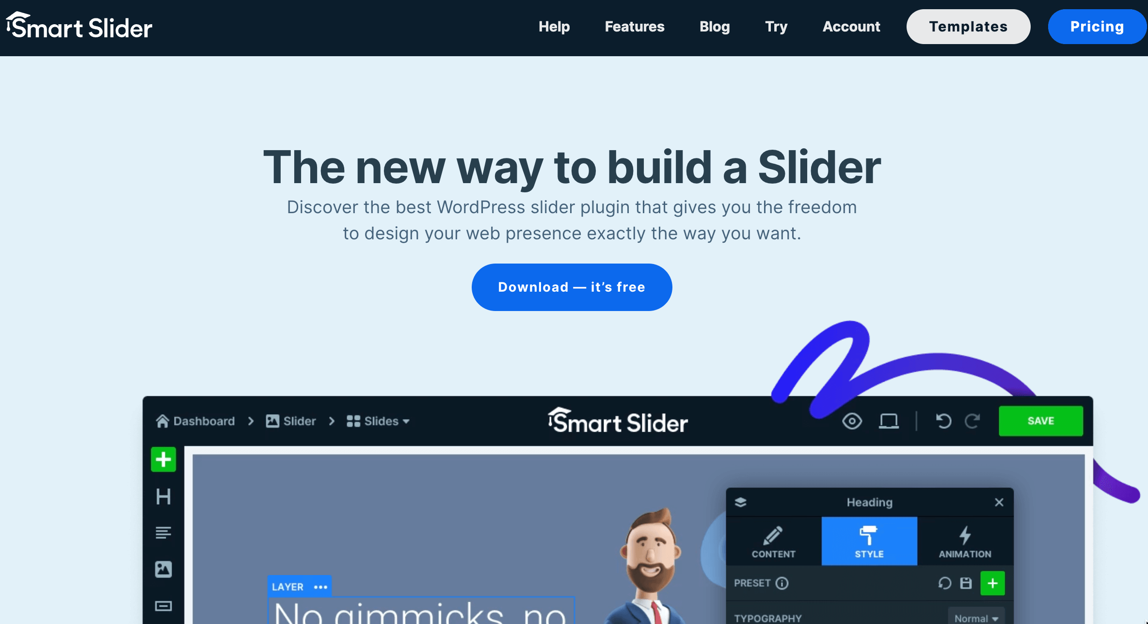 SmartSlider3を使ったスライドの作り方